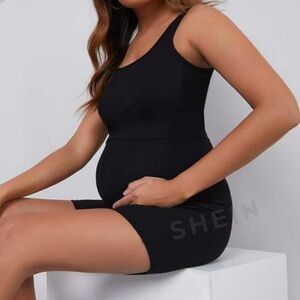 High waisted tank jumpsuit